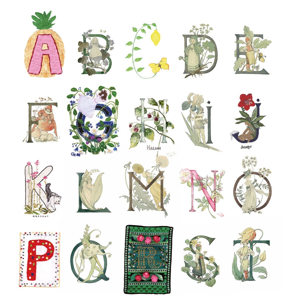 Allas blomster