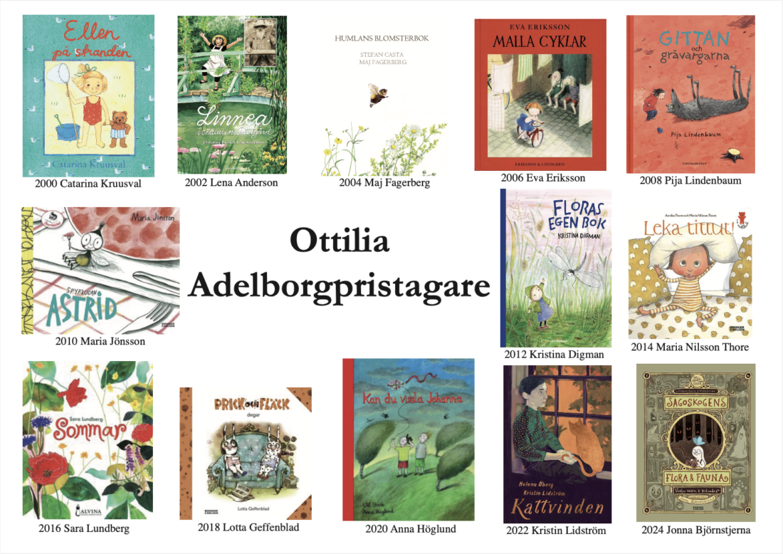 Ottilia Adelborgsprisets pristagare 2000-2024